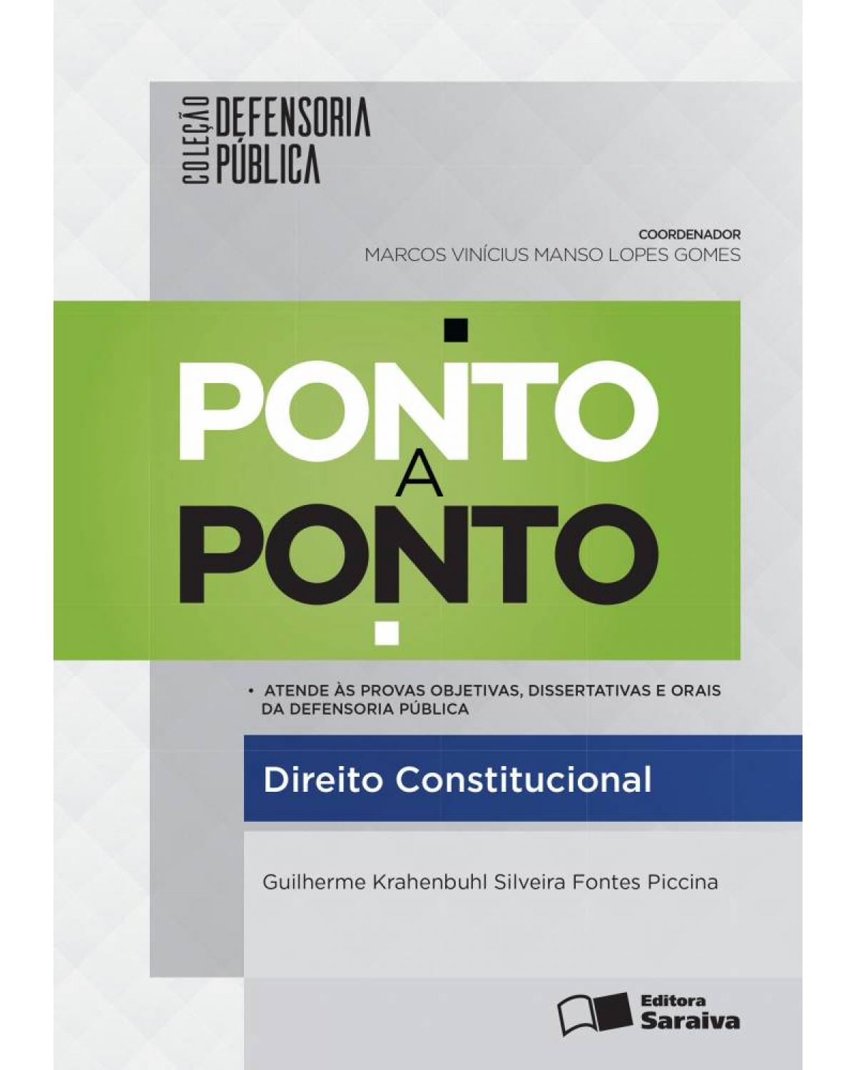 Direito constitucional - 1ª Edição | 2016