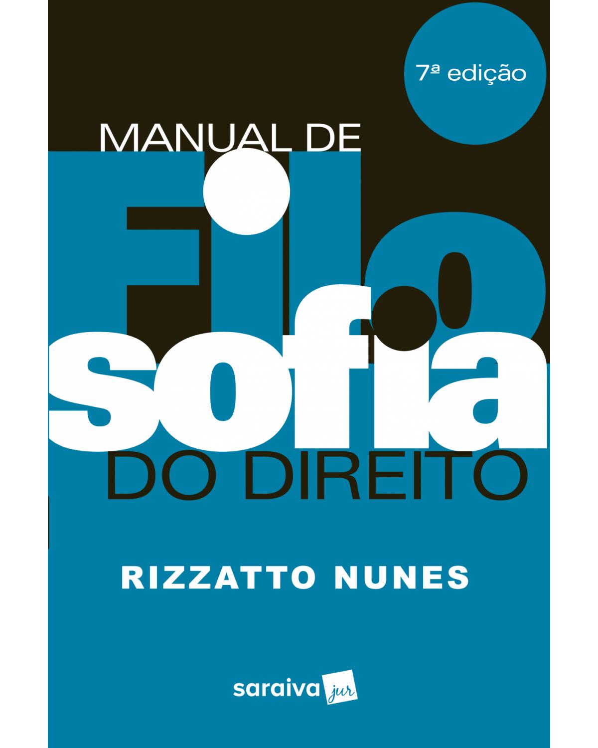 Manual de filosofia política - 7ª Edição | 2018