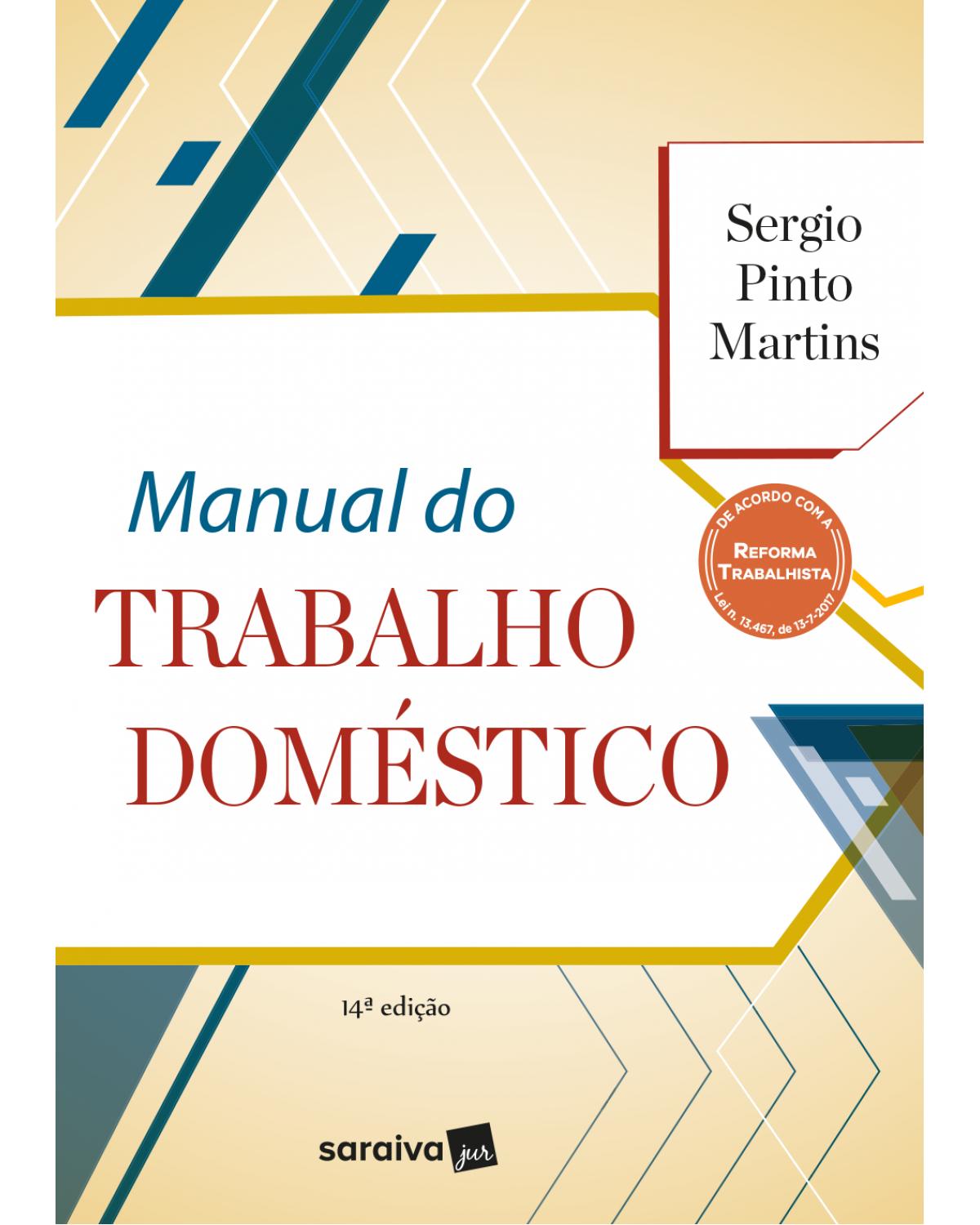 Manual do trabalho doméstico - 14ª Edição | 2018