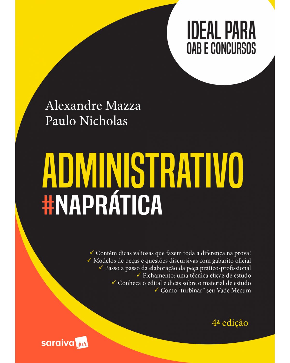 Administrativo: na prática - 4ª Edição | 2018