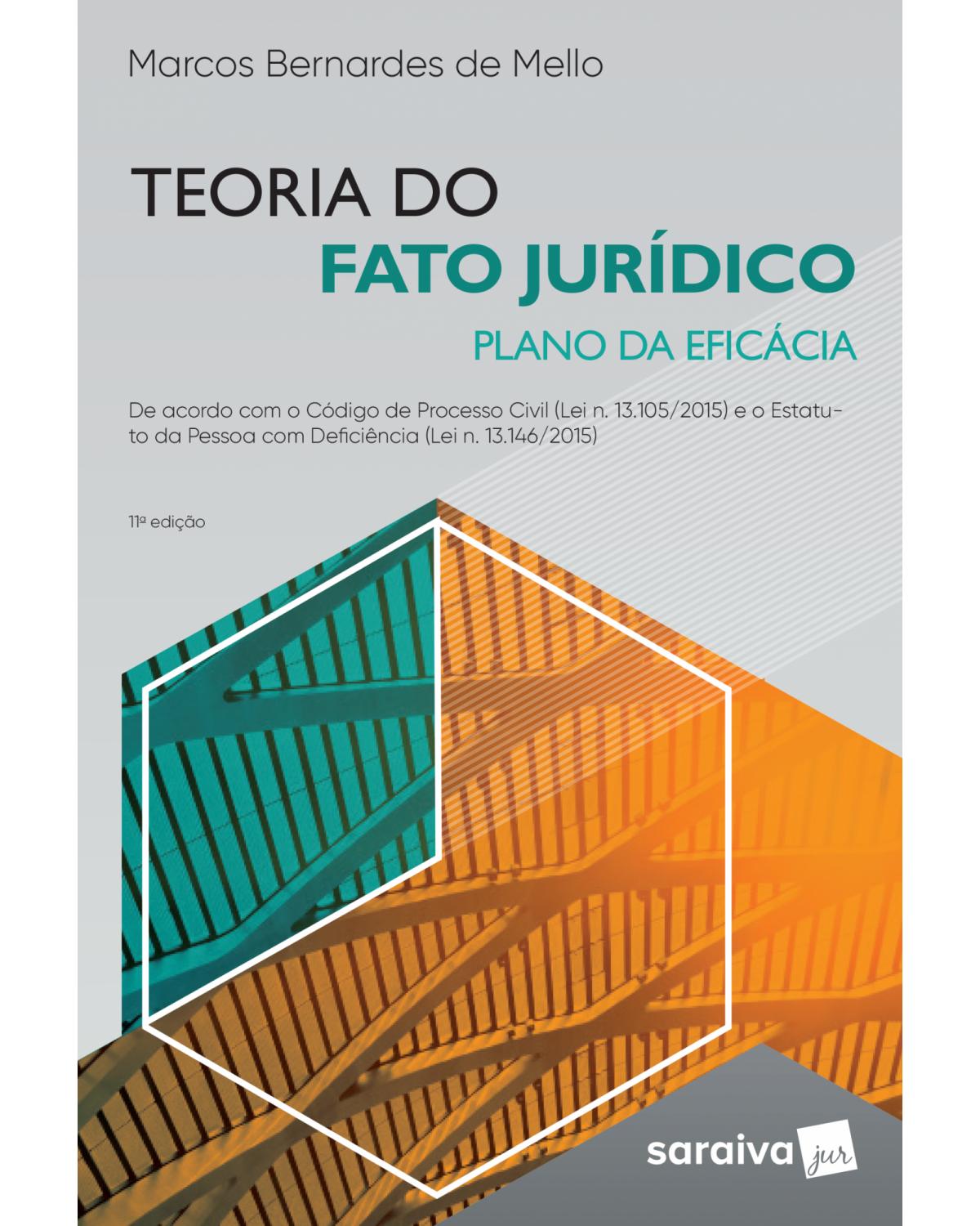 Teoria do fato jurídico - plano de eficácia - 11ª Edição | 2019