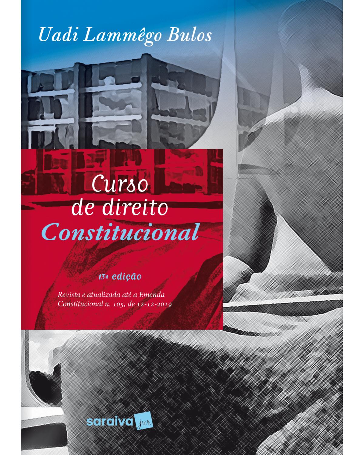 Curso de direito constitucional - 13ª Edição | 2020