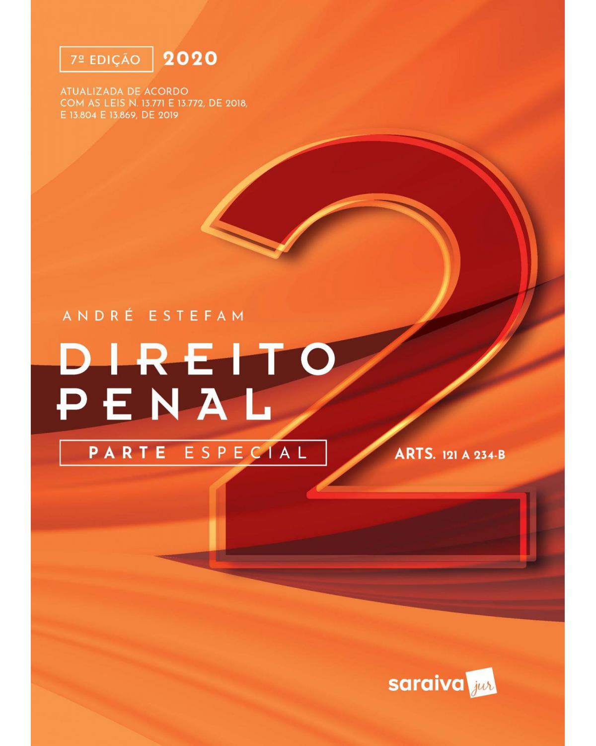 Direito penal - Parte especial - Volume 2:  - 7ª Edição | 2020