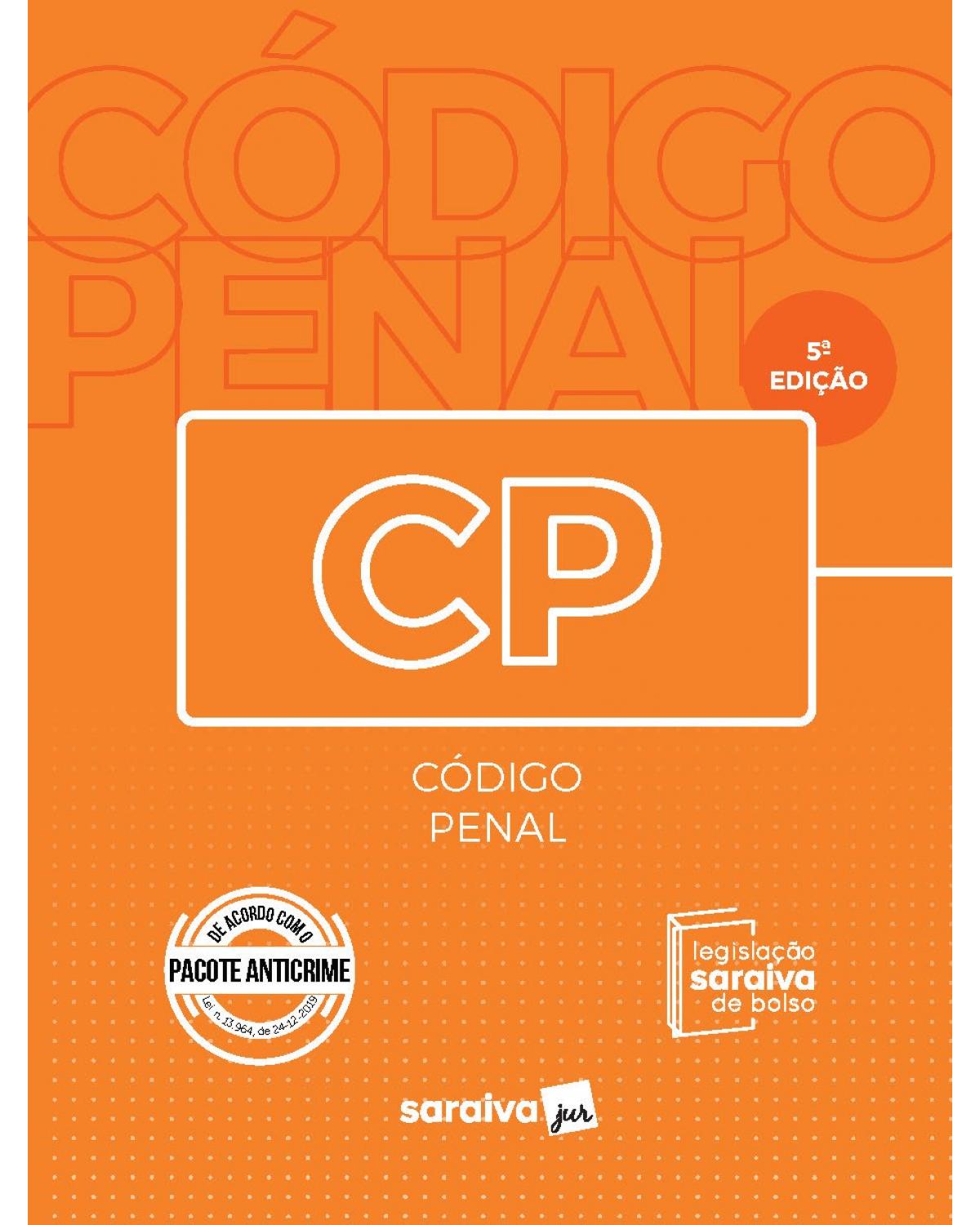 Código penal - 5ª Edição | 2020