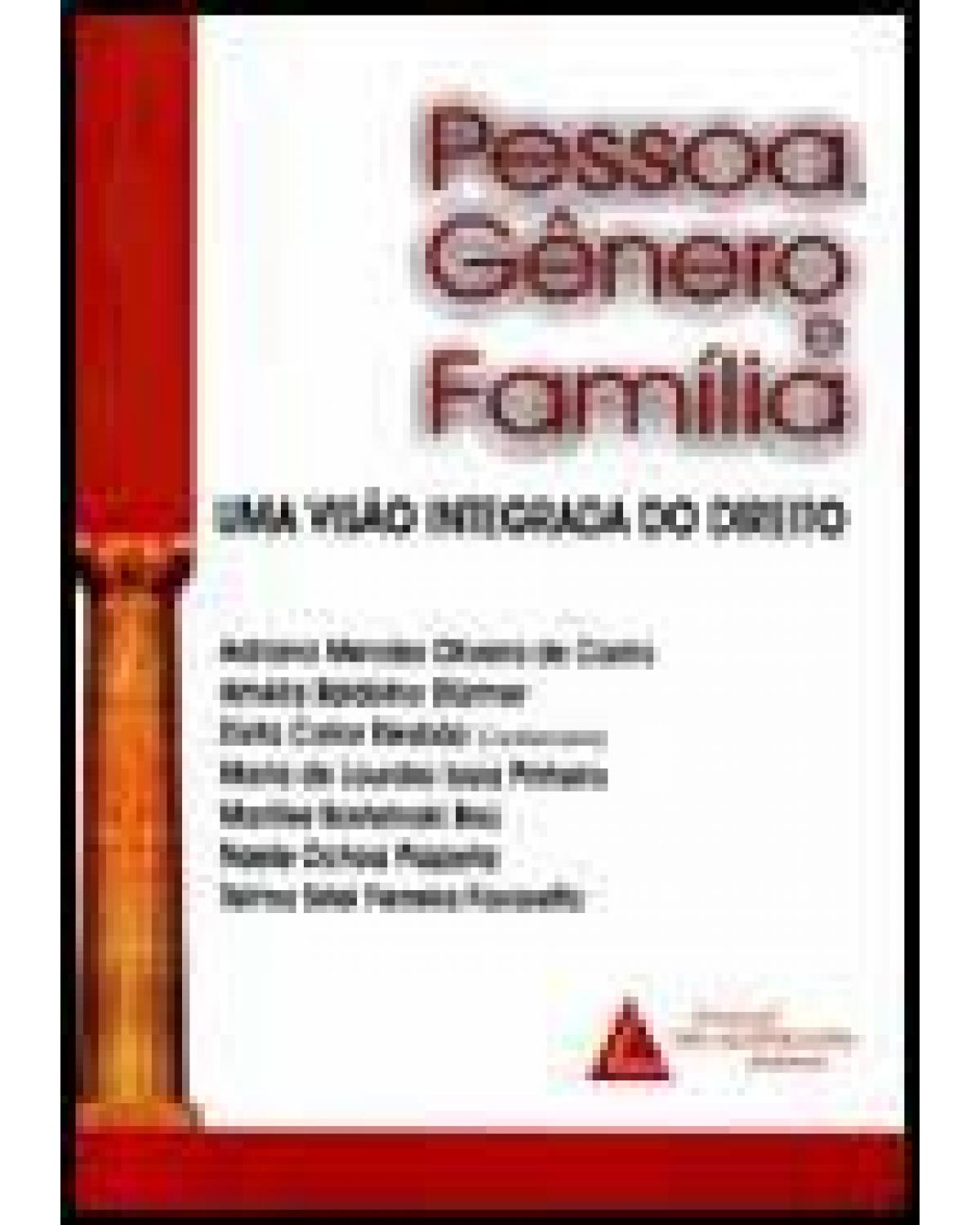 Pessoa, gênero e família: Uma visão integrada do direito - 1ª Edição | 2002