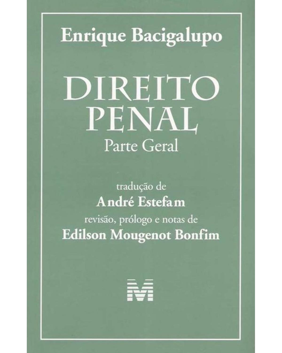 Direito penal: Parte geral - 1ª Edição