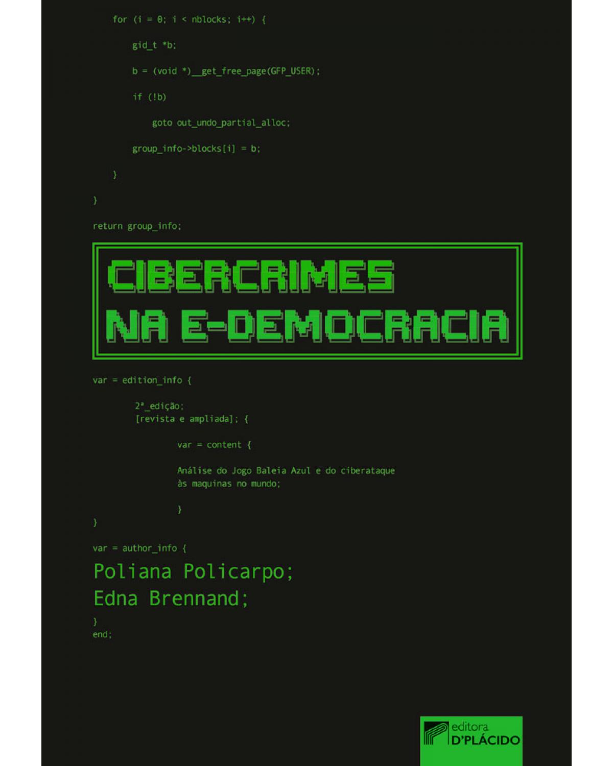 Cibercrimes na e-democracia - 2ª Edição