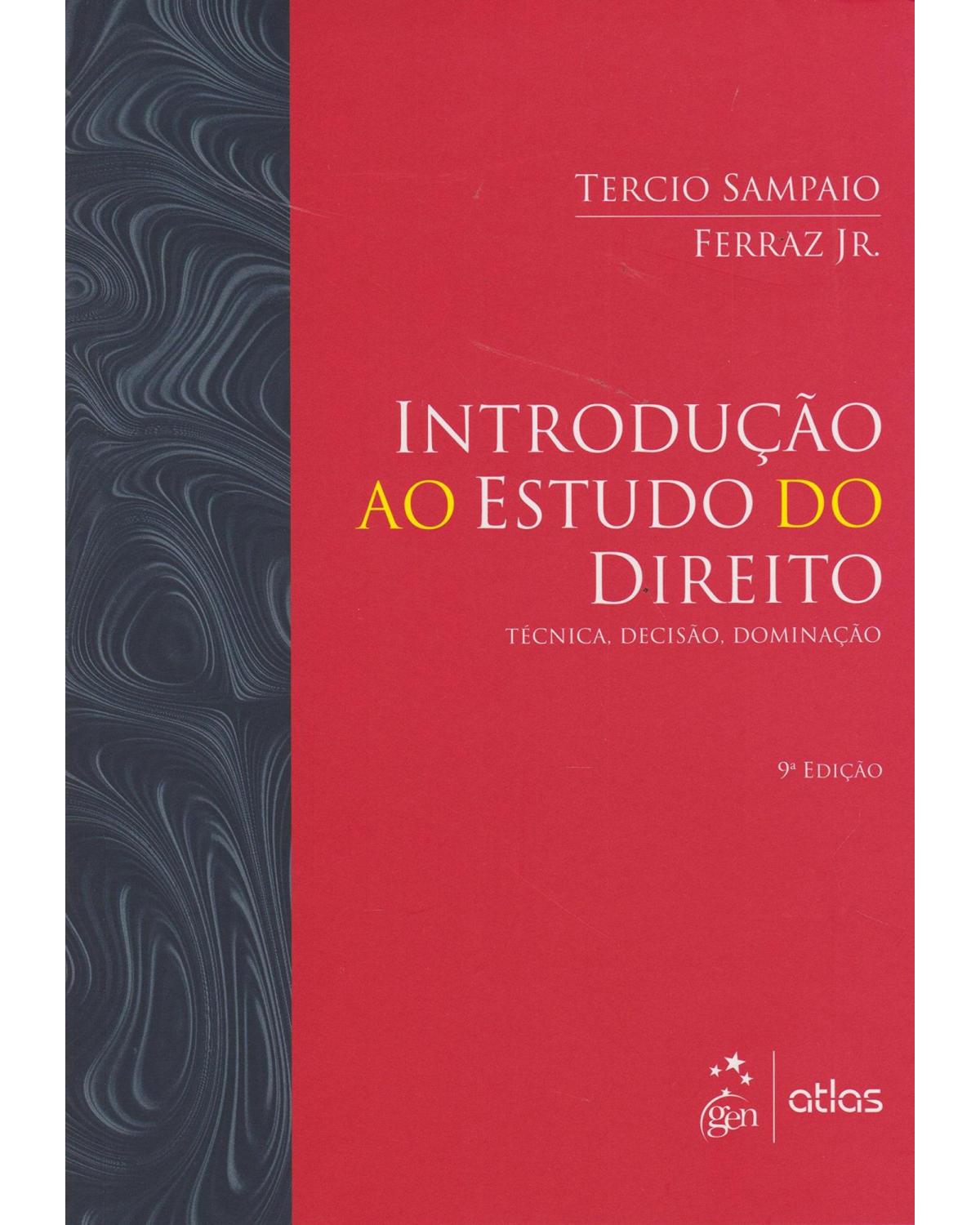 Introdução ao estudo do direito - 9ª Edição | 2016