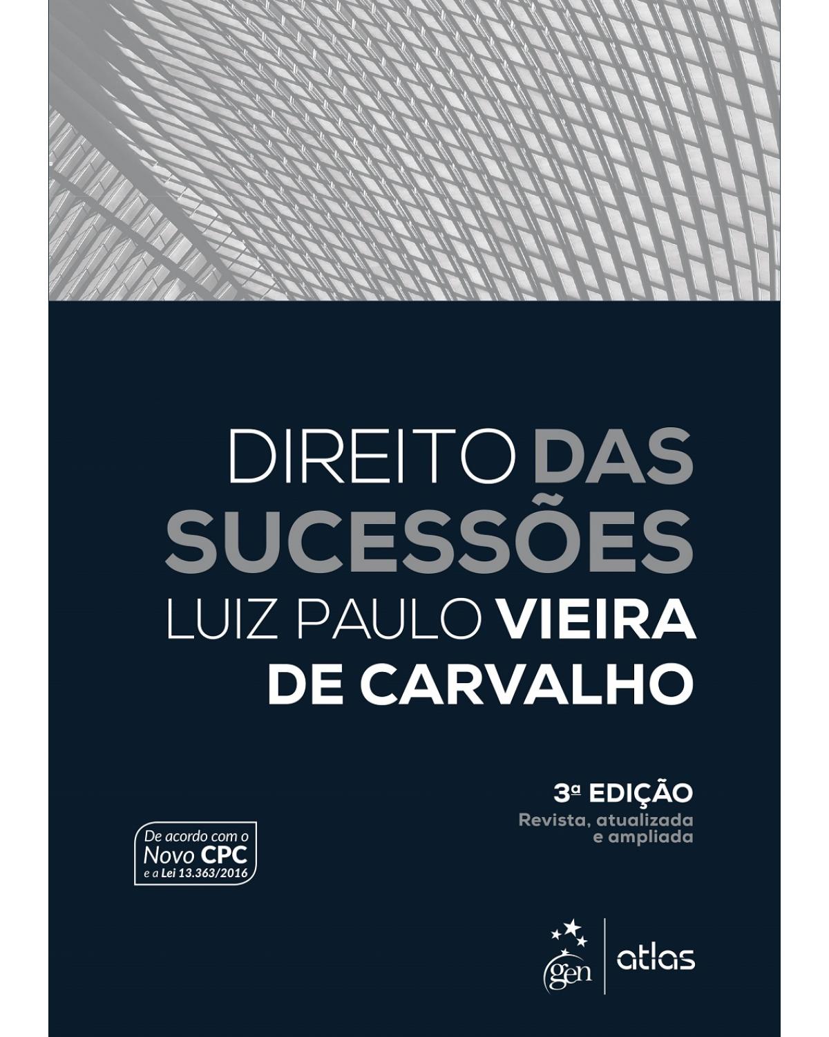 Direito das sucessões - 3ª Edição