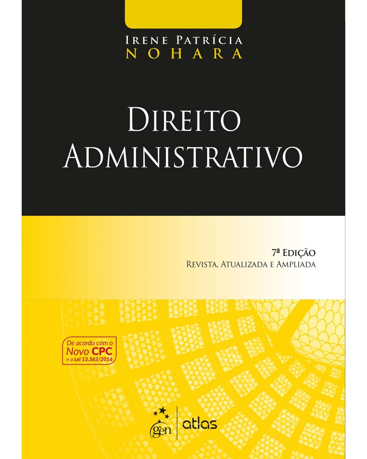 Direito administrativo - 7ª Edição