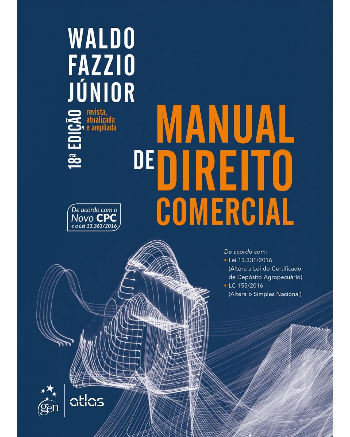 Manual de direito comercial - 18ª Edição