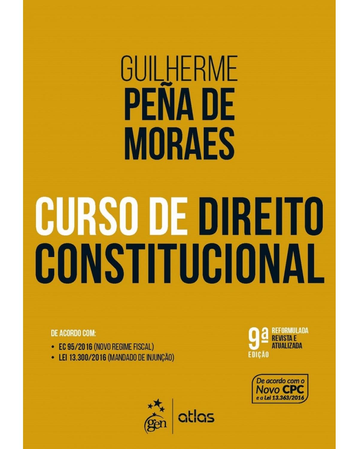 Curso de direito constitucional - 9ª Edição