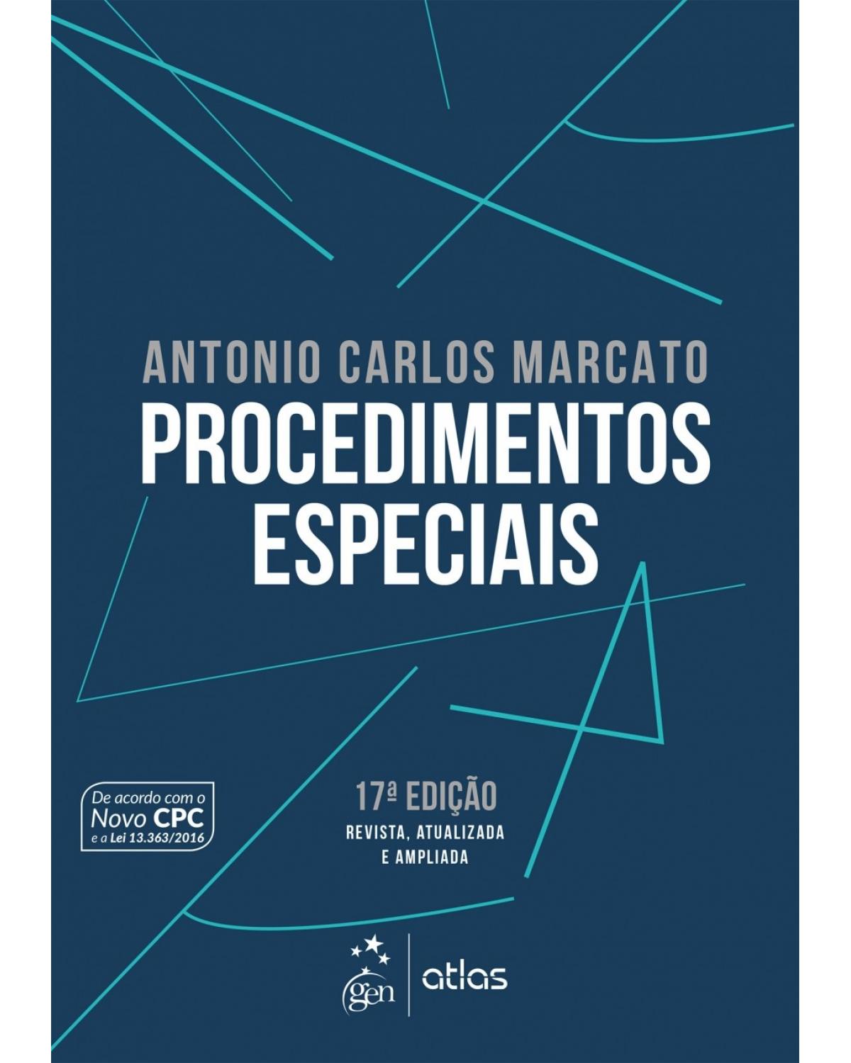 Procedimentos especiais - 17ª Edição | 2017