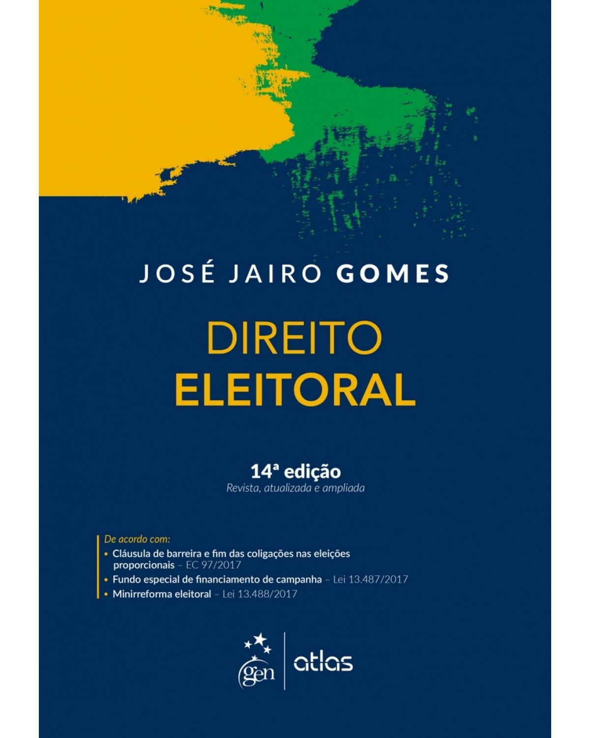 Direito eleitoral - 14ª Edição | 2018