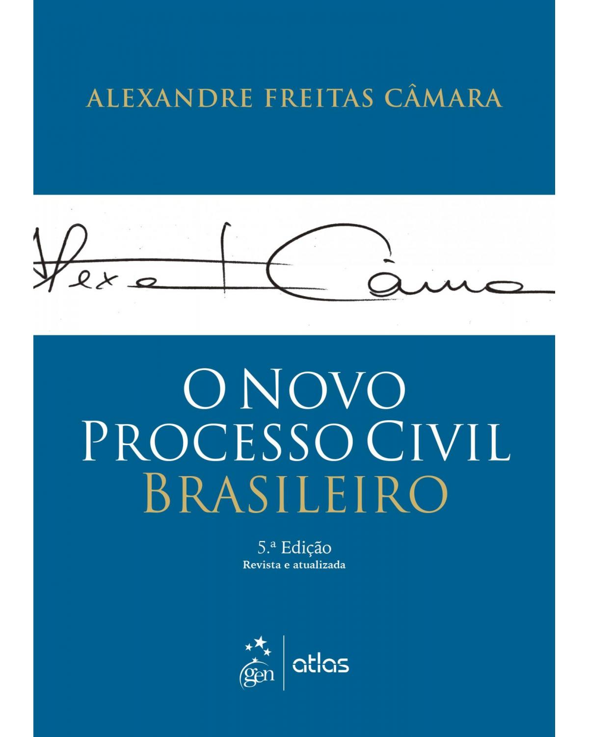 O novo processo civil brasileiro - 5ª Edição | 2019