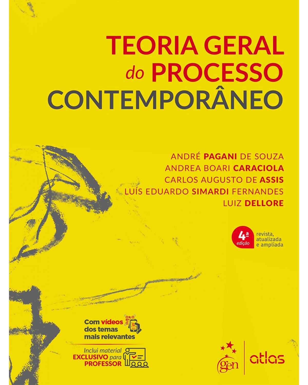 Teoria geral do processo contemporâneo - 4ª Edição | 2019