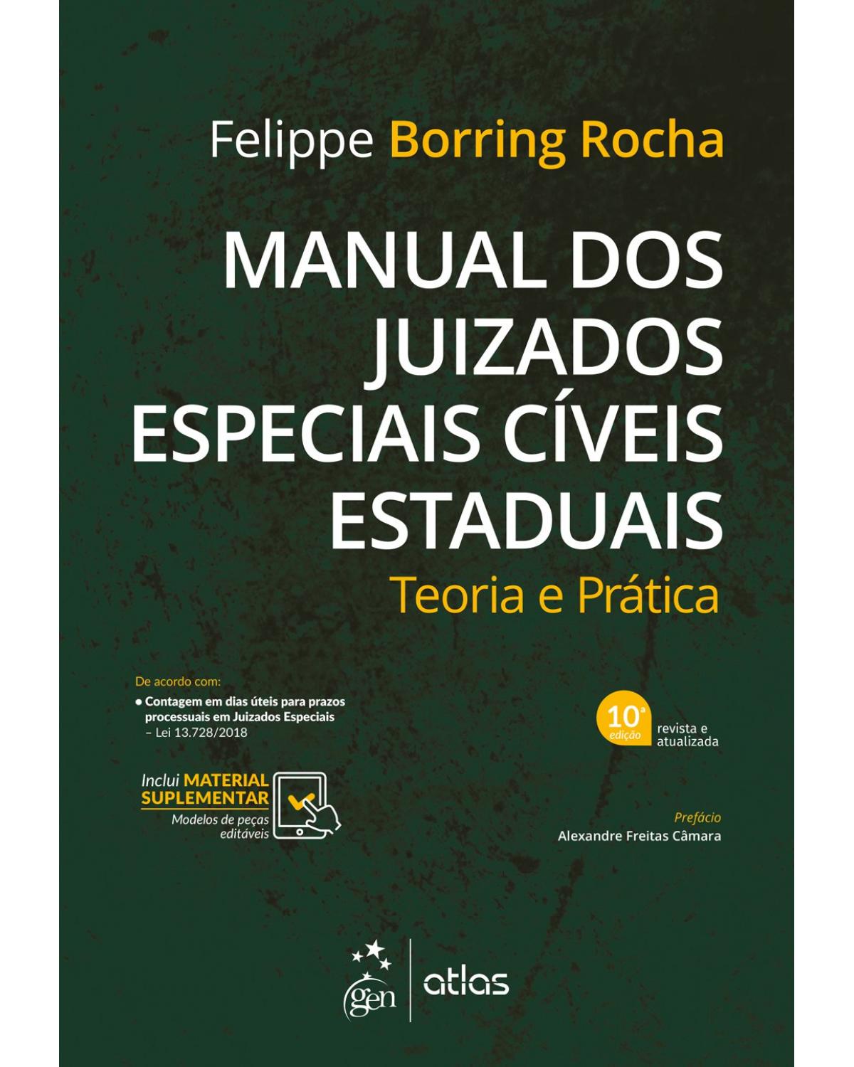 Manual dos juizados especiais cíveis estaduais - teoria e prática - 10ª Edição | 2019