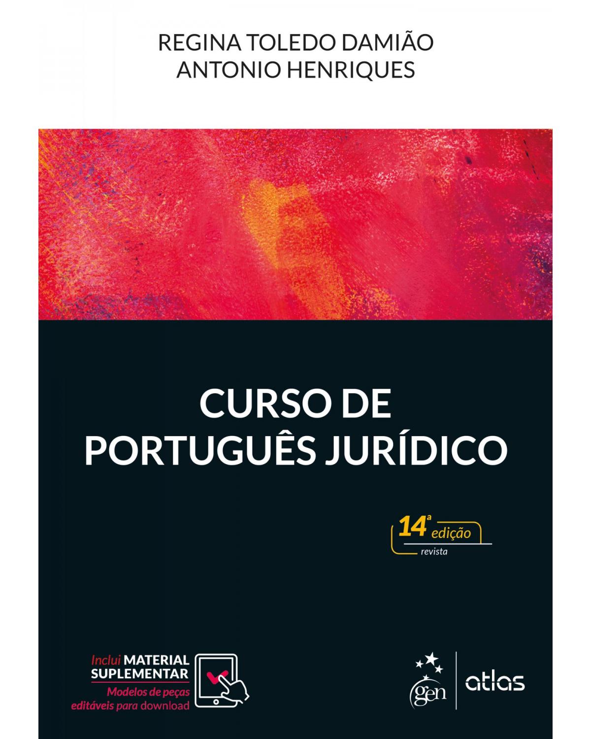 Curso de português jurídico - 14ª Edição | 2020