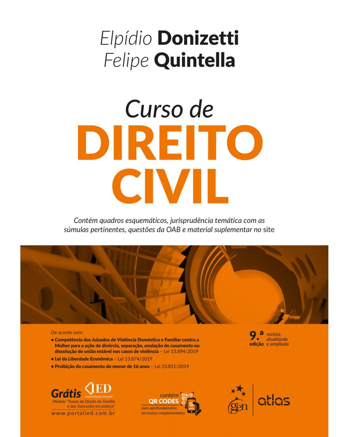 Curso de direito civil - 9ª Edição | 2020