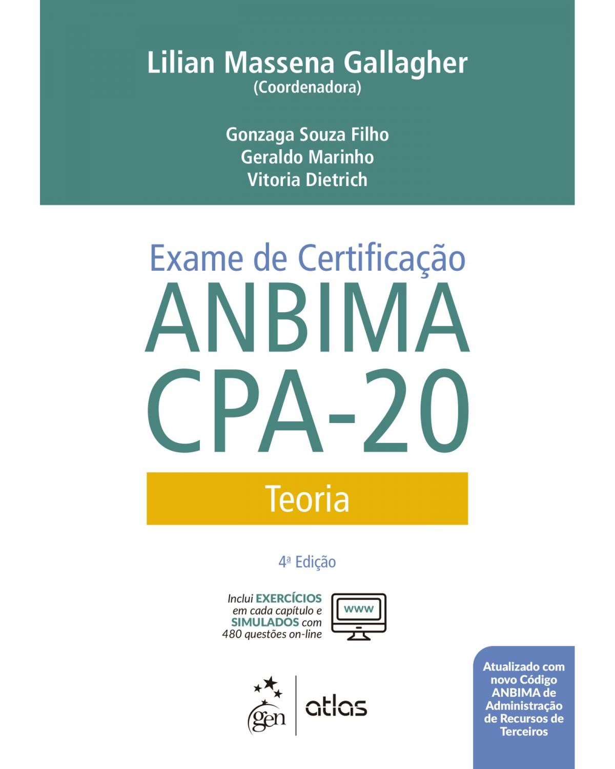 Exame de certificação ANBIMA CPA-20 - teoria - 4ª Edição | 2020