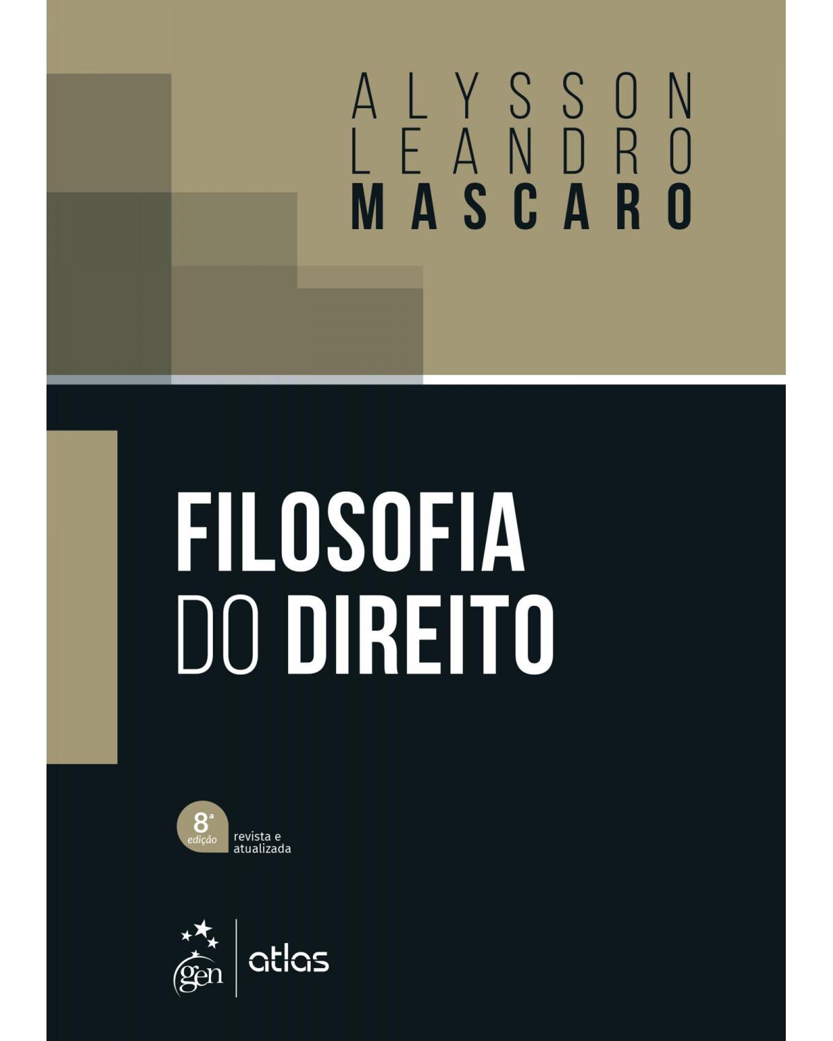 Filosofia do direito - 8ª Edição | 2020