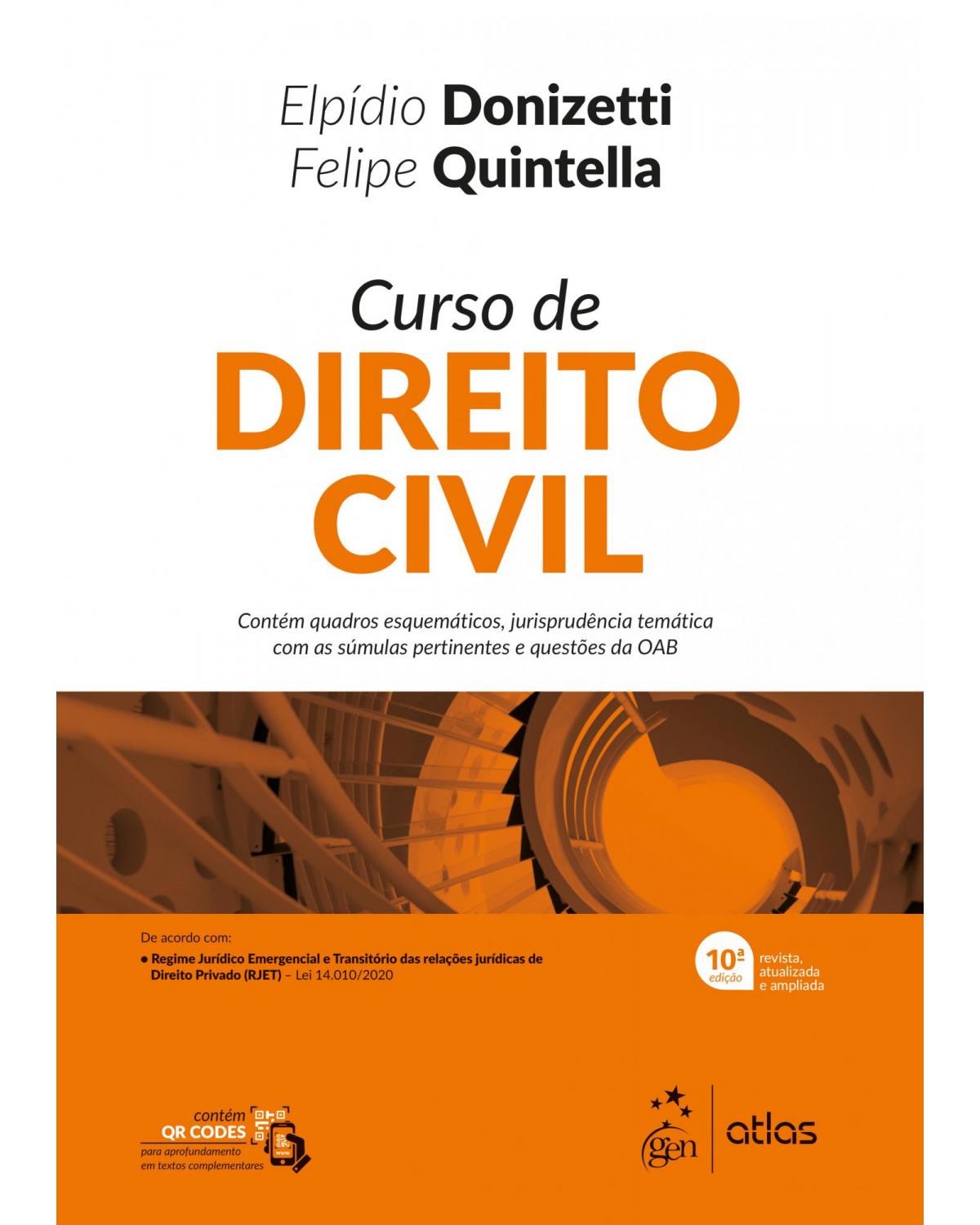 Curso de direito civil - 10ª Edição | 2021