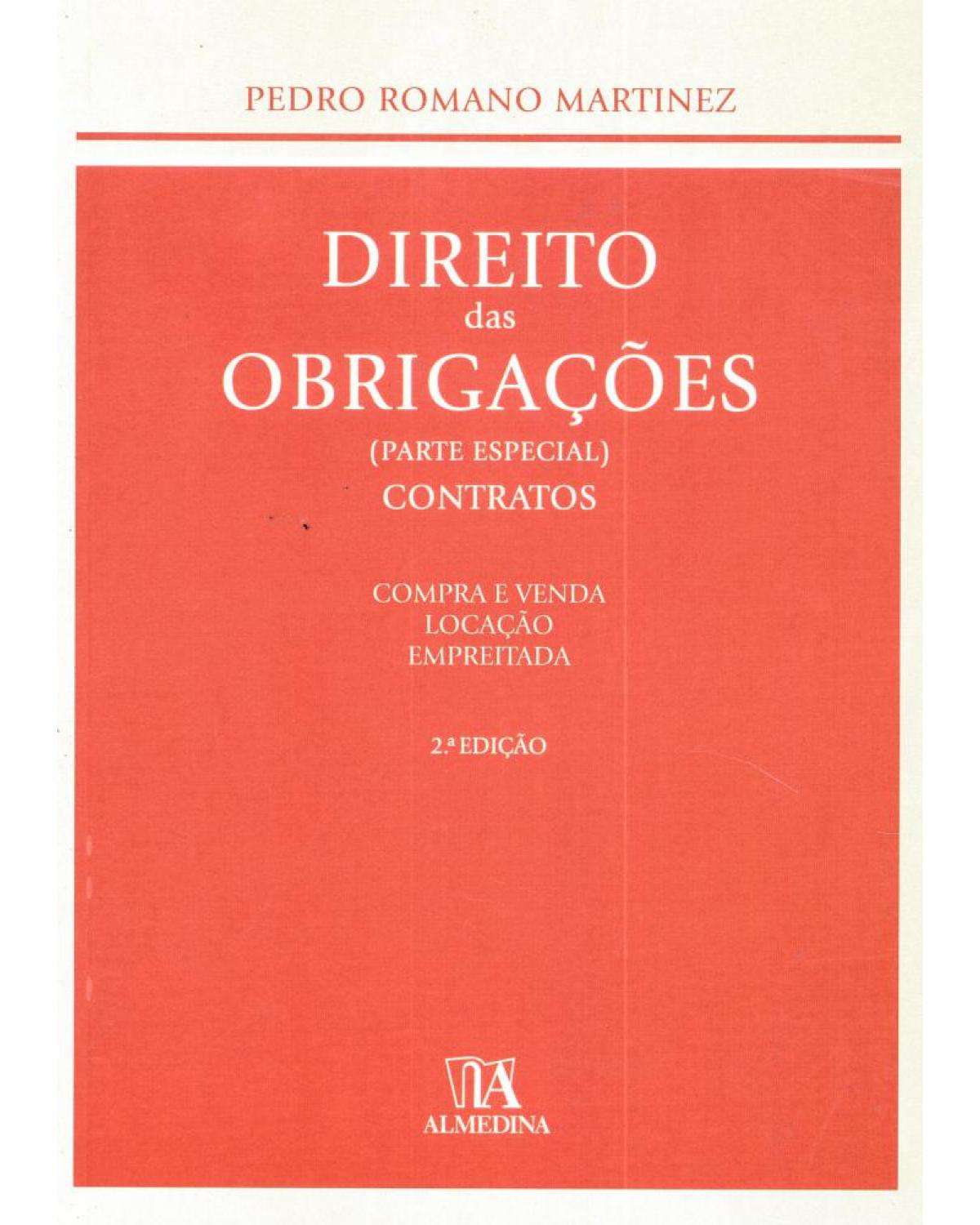 Direito das obrigações - (parte especial) - Contratos - 2ª Edição | 2007