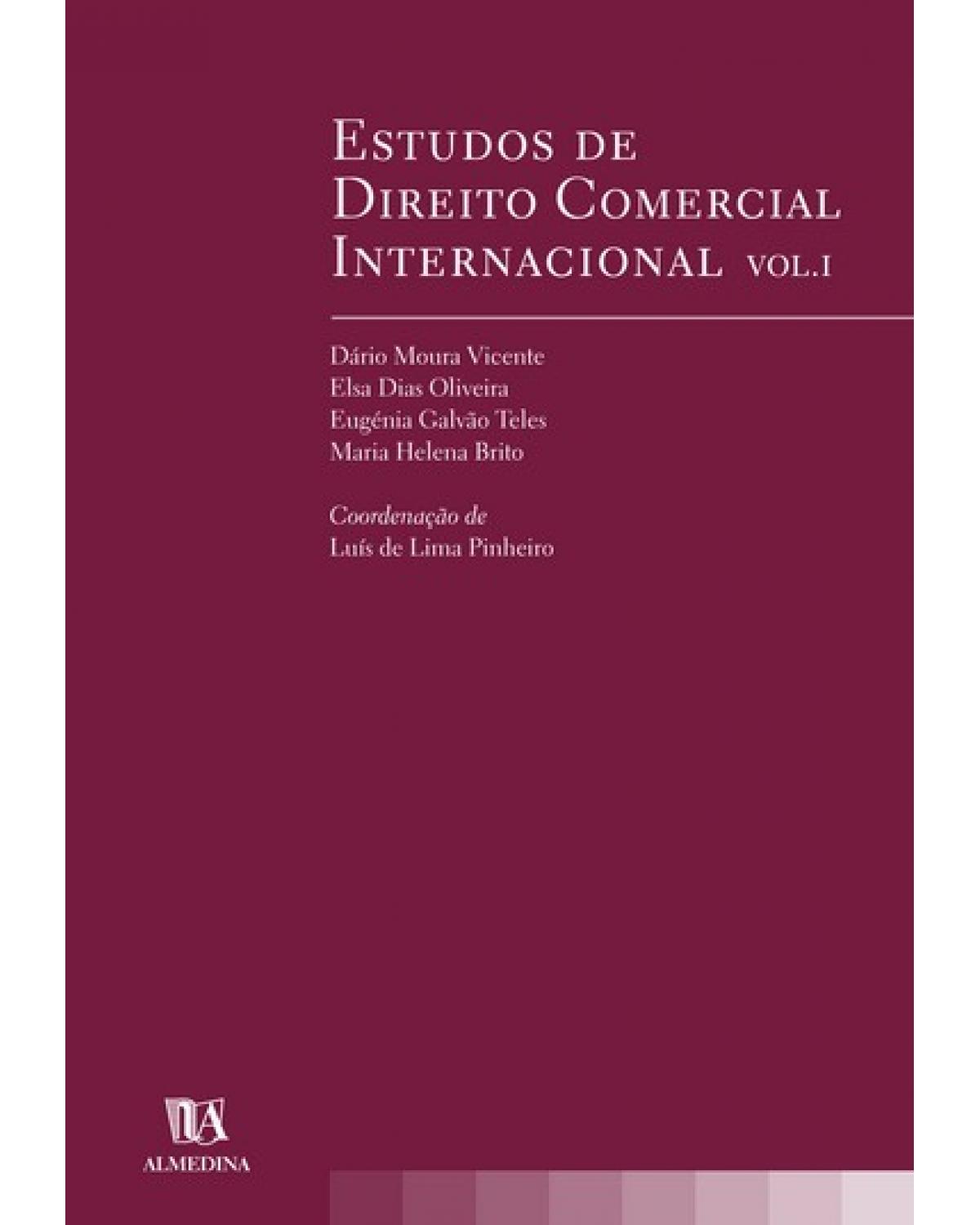 Estudos de direito comercial internacional - 1ª Edição