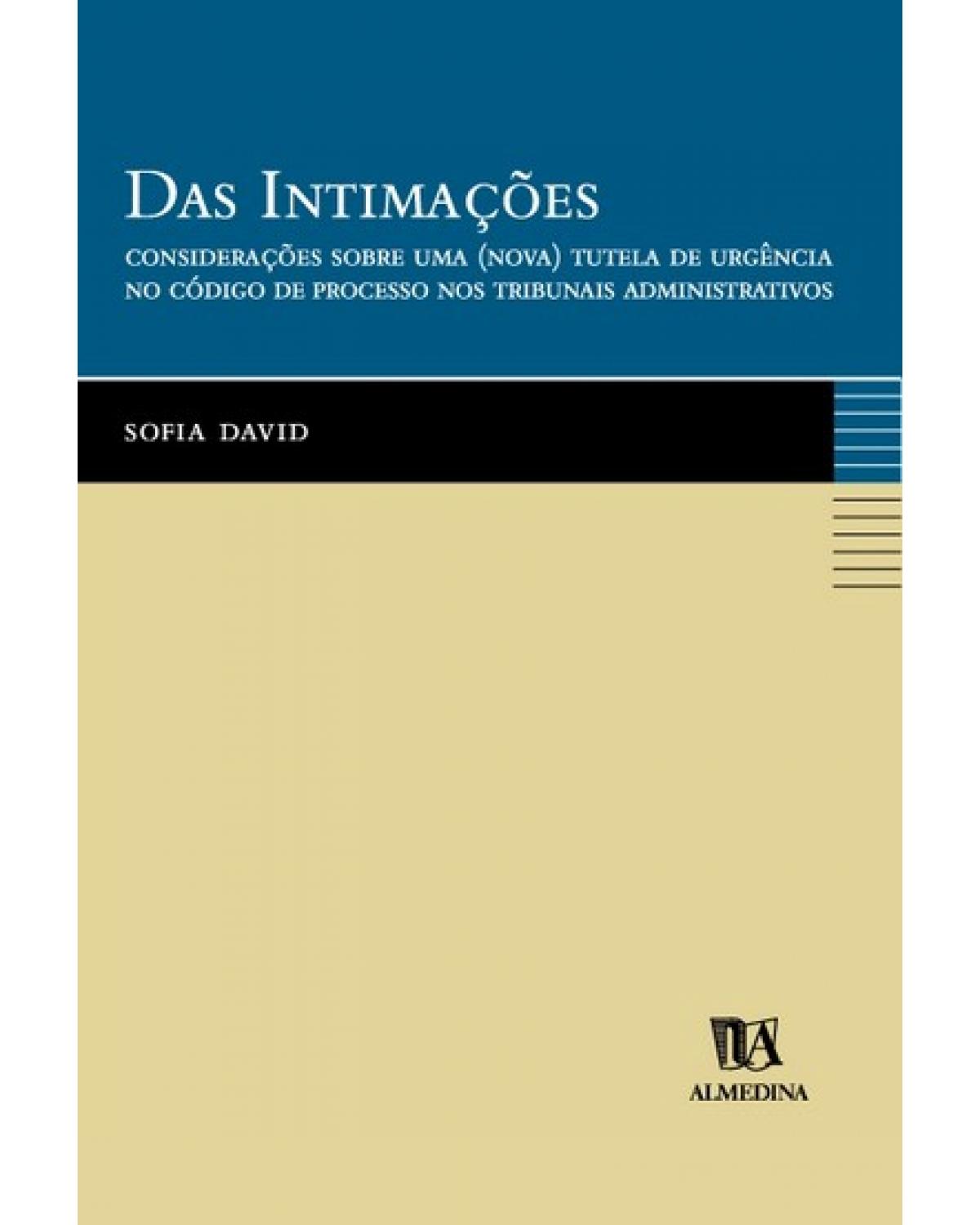 Das intimações - 1ª Edição | 2005