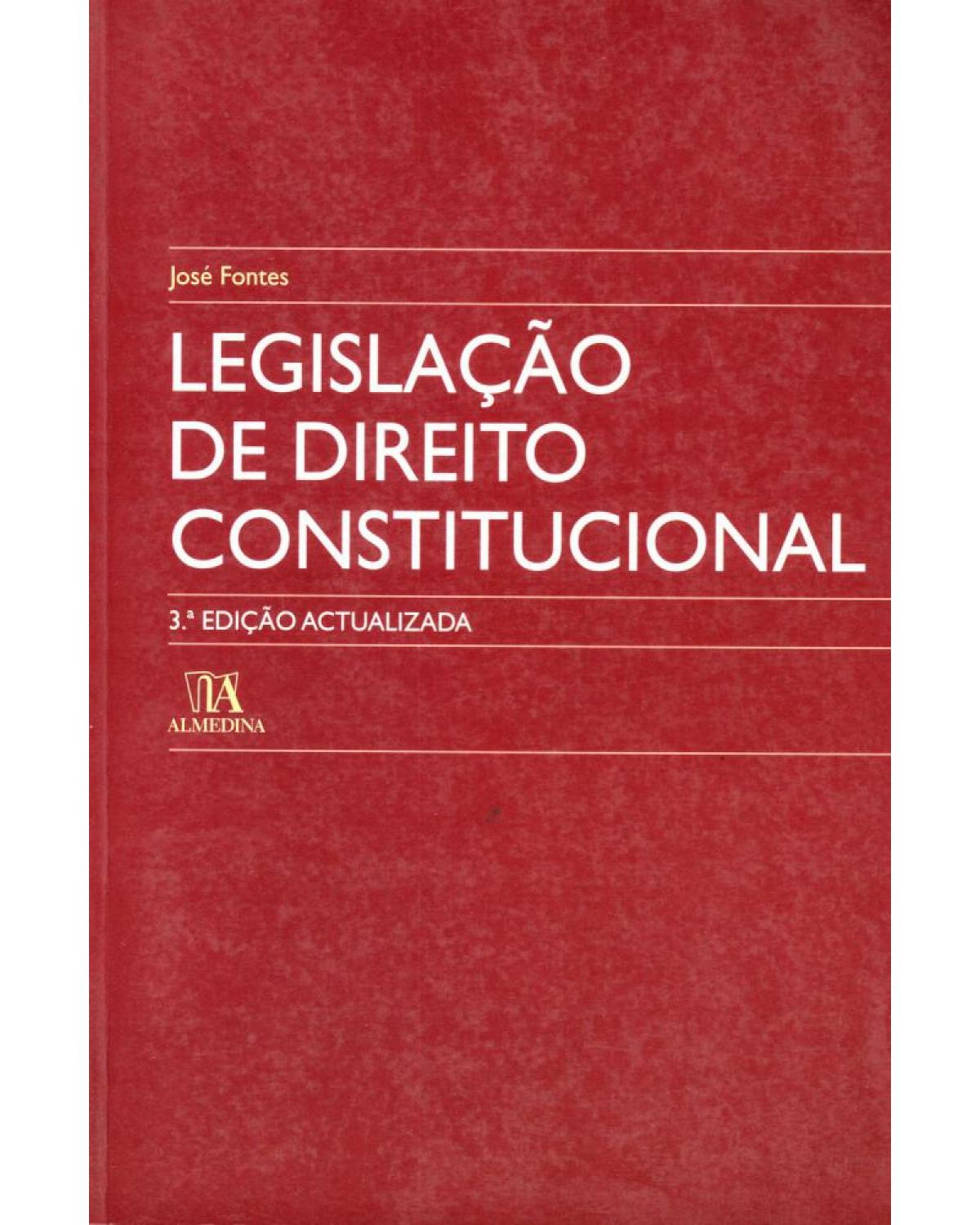 Legislação de direito constitucional - 3ª Edição