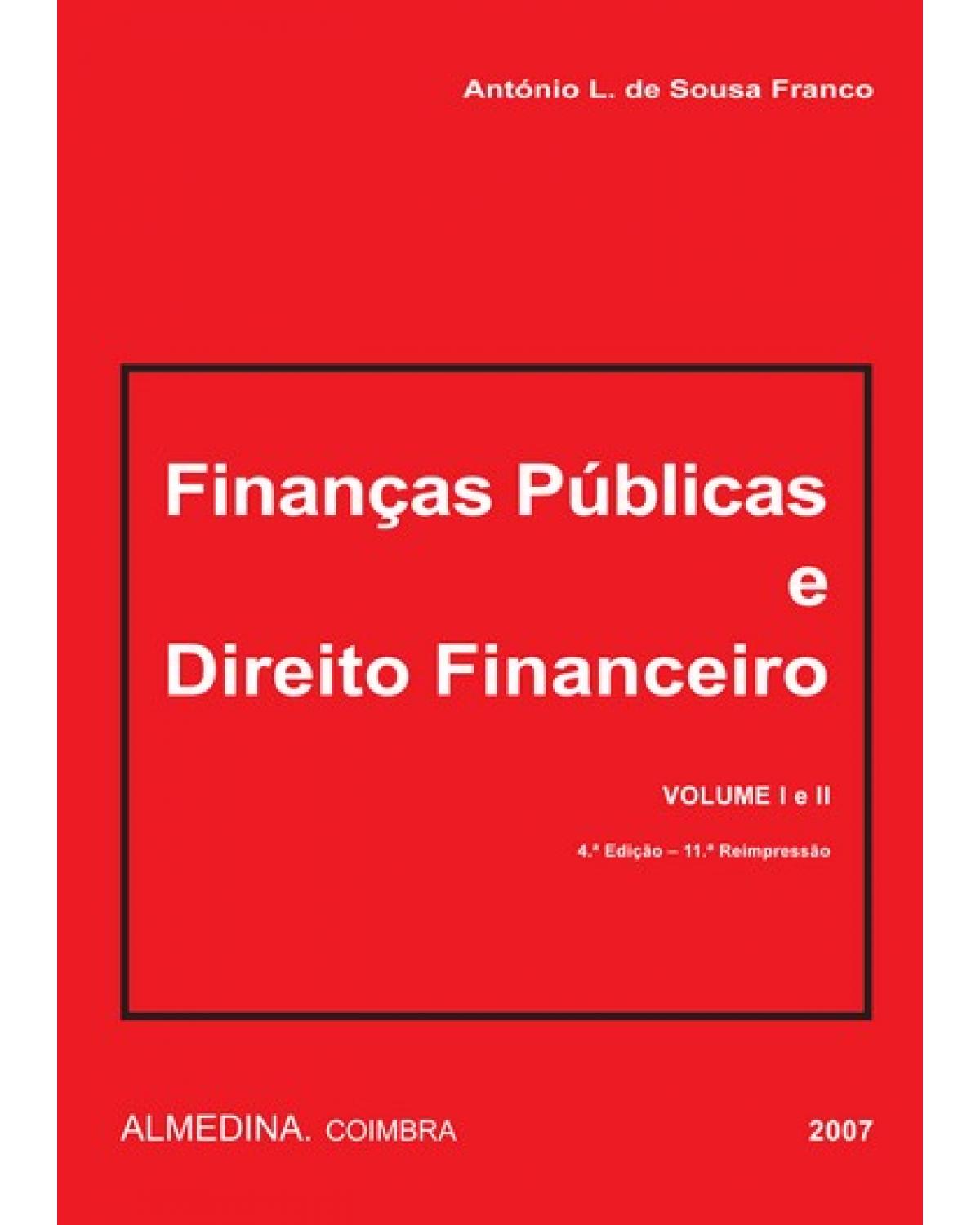 Finanças públicas e direito financeiro - 4ª Edição 