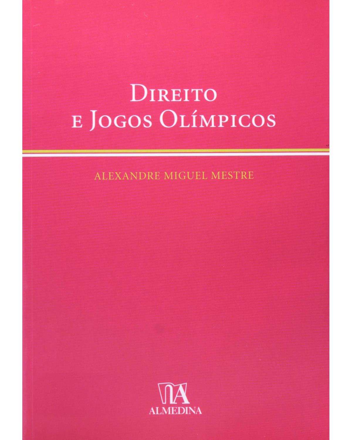 Direito e jogos olímpicos - 1ª Edição | 2008