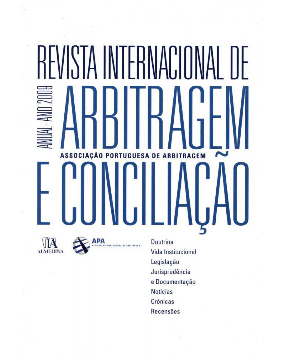 Revista internacional de arbitragem e conciliação: anual - 1ª Edição | 2010