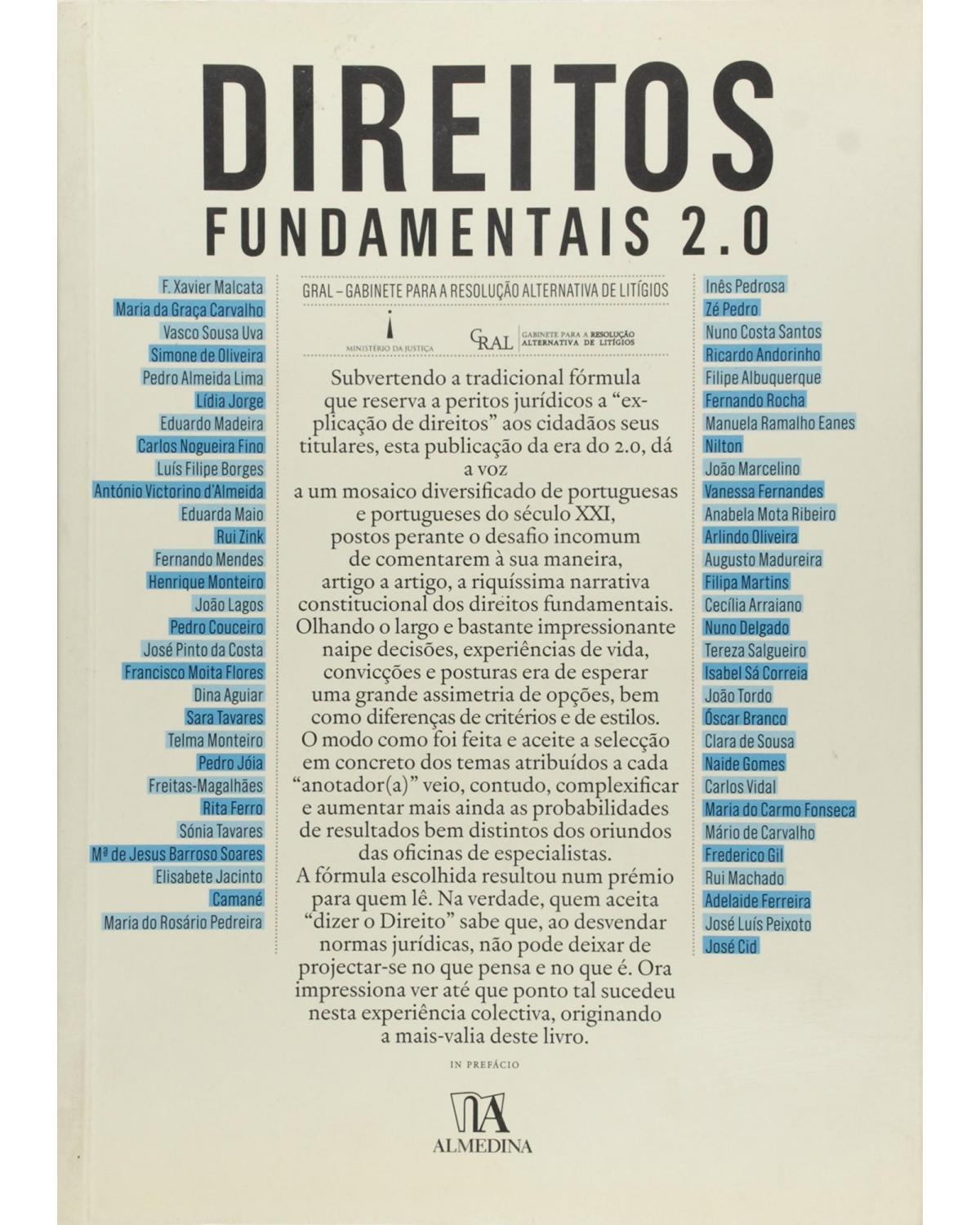 Direitos fundamentais 2.0 - 1ª Edição | 2010