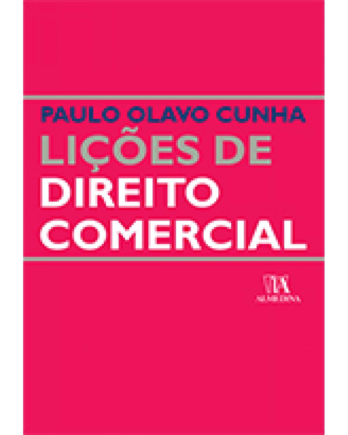 Lições de direito comercial - 1ª Edição