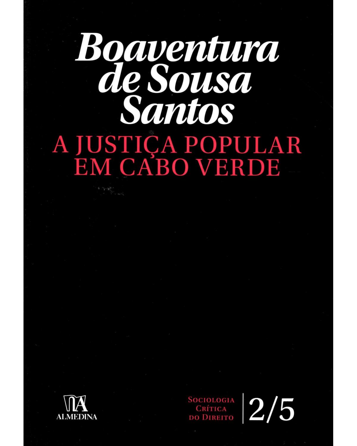 A justiça popular em Cabo Verde - 1ª Edição | 2015