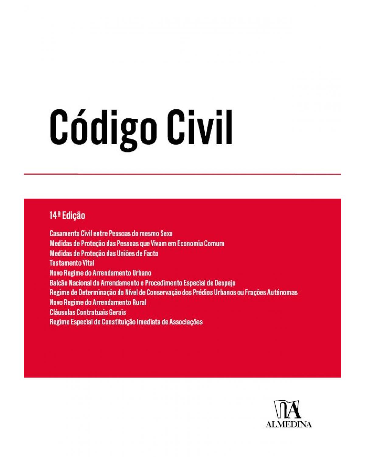 Código civil - 14ª Edição | 2021