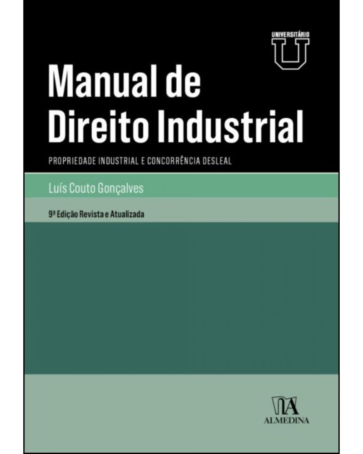 Manual de direito industrial - 9ª Edição | 2022