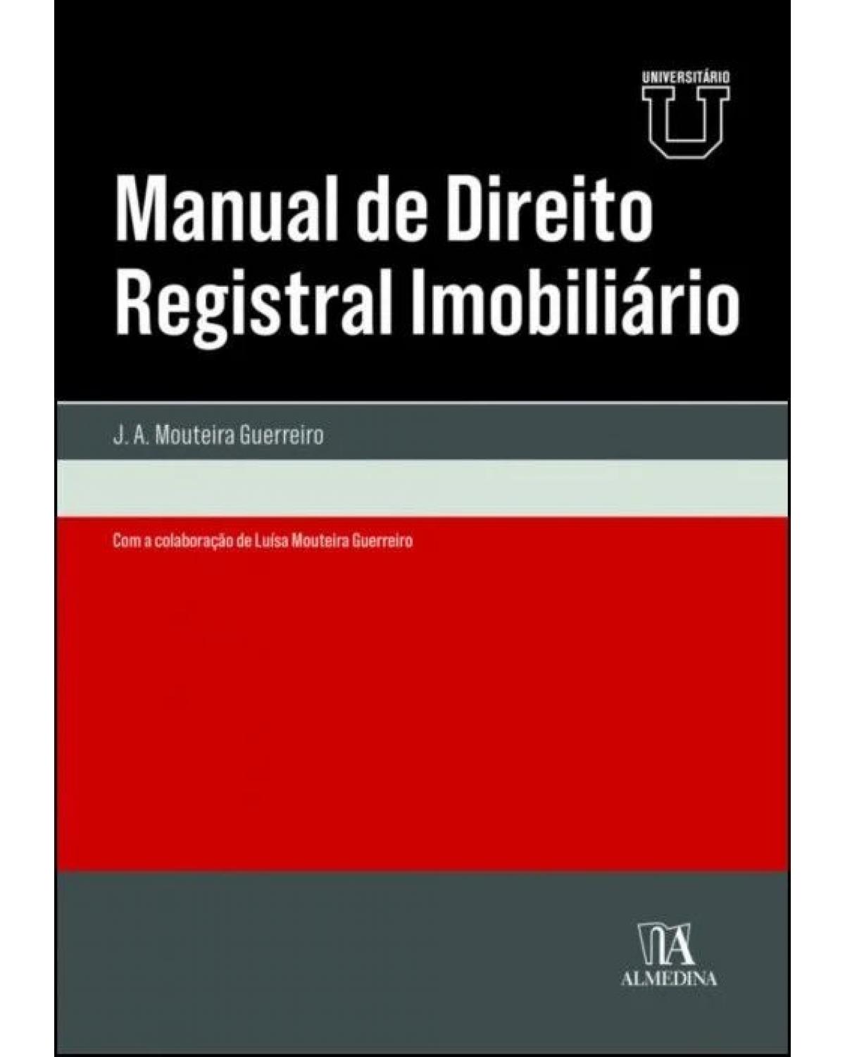 Manual de direito registral imobiliário - 1ª Edição | 2022