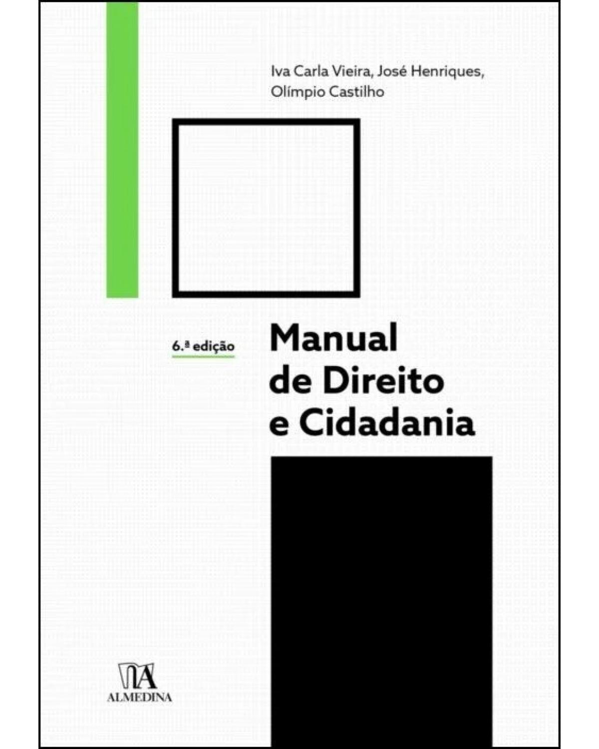 Manual de direito e cidadania - 6ª Edição | 2022